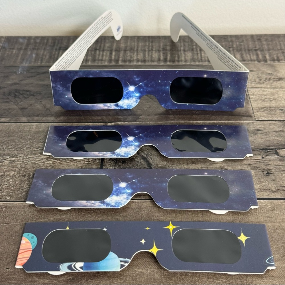 Solar Eclipse Glasses Set of 4